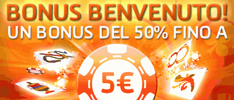 Bonus €5 Giochi di Carte bonus carte