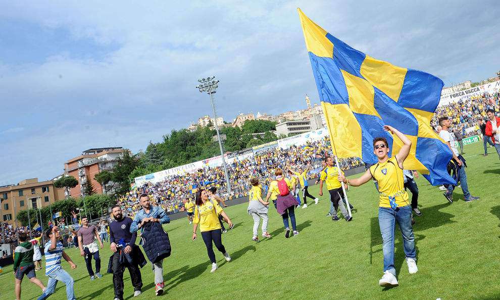 Le piccole della serie A festa frosinone per la promozione