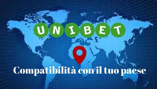 Compatibilità Unibet Compatibilità con il tuo paese