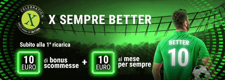 bonus benvenuto better better lottomatica bonus benvenuto