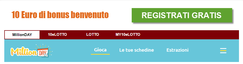 bonus giochi24 million day