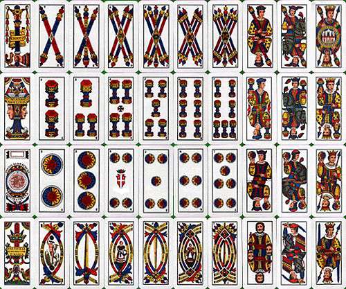Set di carte trevigiane