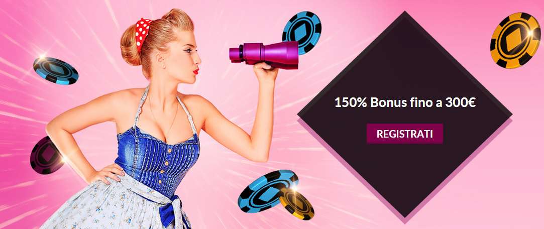 Bonus fino a €300 offerta