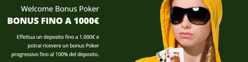 Bonus poker Eurobet bonus poker eurobet