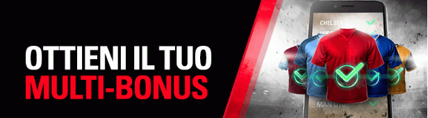 Bonus benvenuto Betstars multibonus