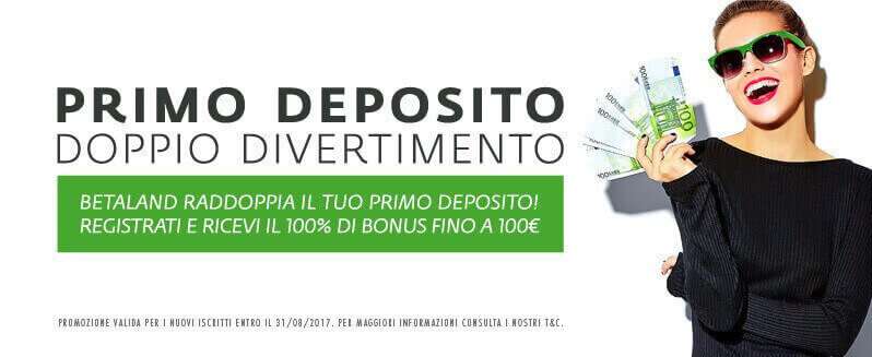 bonus benvenuto betaland 2017 betaland bonus benvenuto 100
