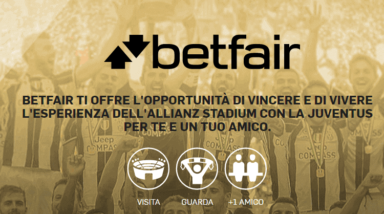 betfair concorso allianz stadium juve