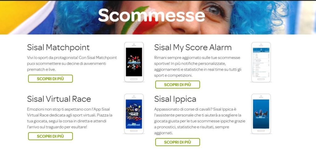 Sisal Matchpoint mobile app scommesse