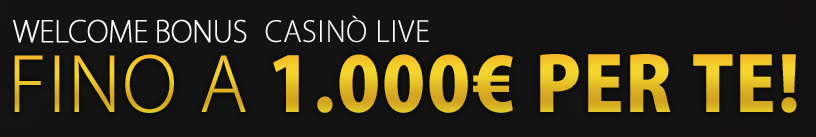 bonus live casino