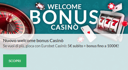 bonus casino eurobet