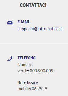 servizio clienti lottomatica