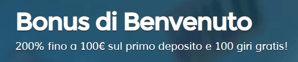 bonus di benvenuto starcasino