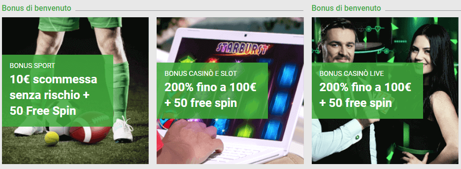 codice bonus unibet